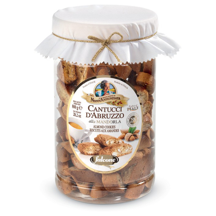 Cantucci Almond Cookies in Jar